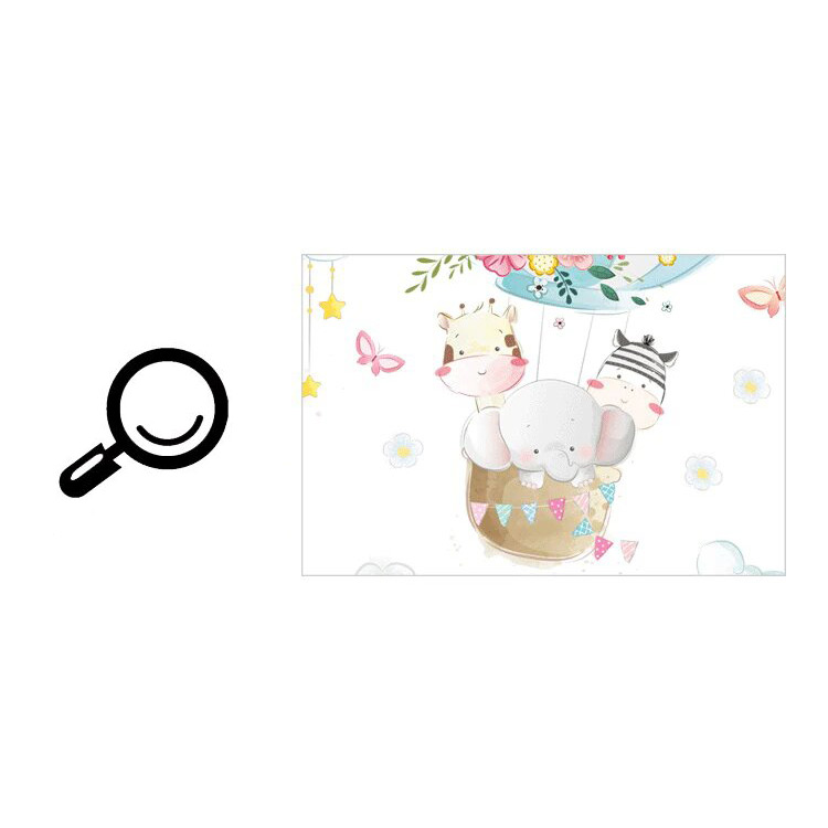 Акварельні наклейки повітряних куль