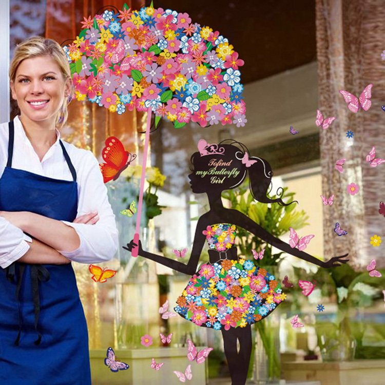 Декоративная наклейка для девочек