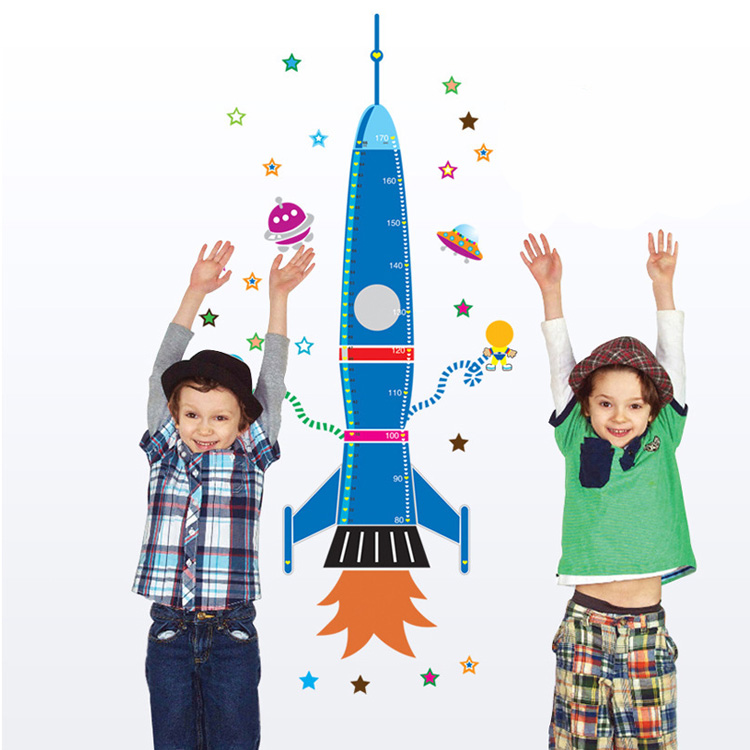 Декоративна наклейка ракети на стіну для хлопчиків
