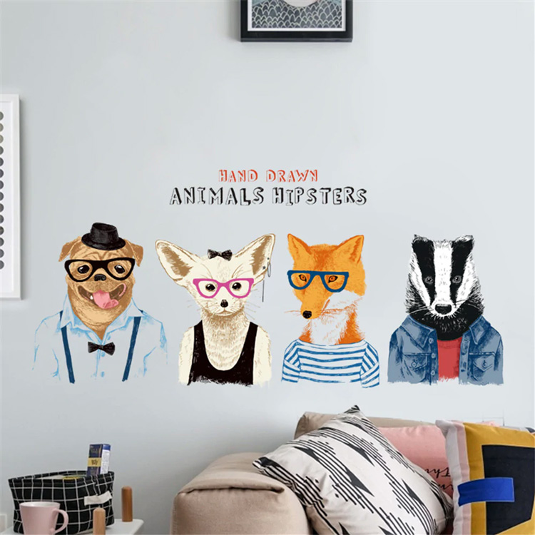 Декоративные стикеры на стену