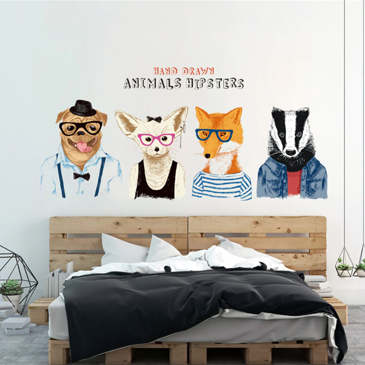 Декоративные стикеры на стену