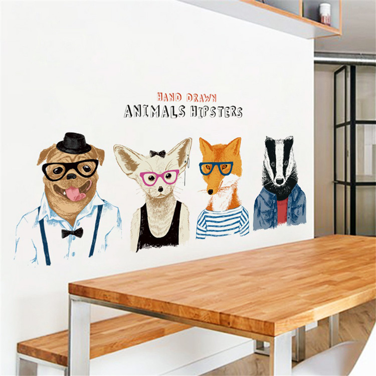 Декоративные стикеры на стену