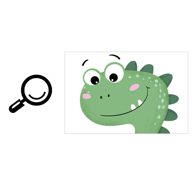 Дитячі наклейки динозаврів на стіну