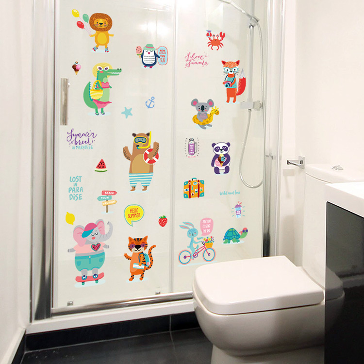 Дитячі наклейки на шафки в садок