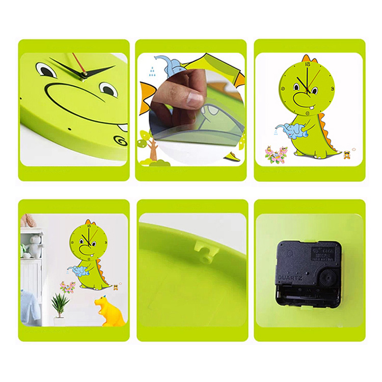 Детские настенные часы с драконом