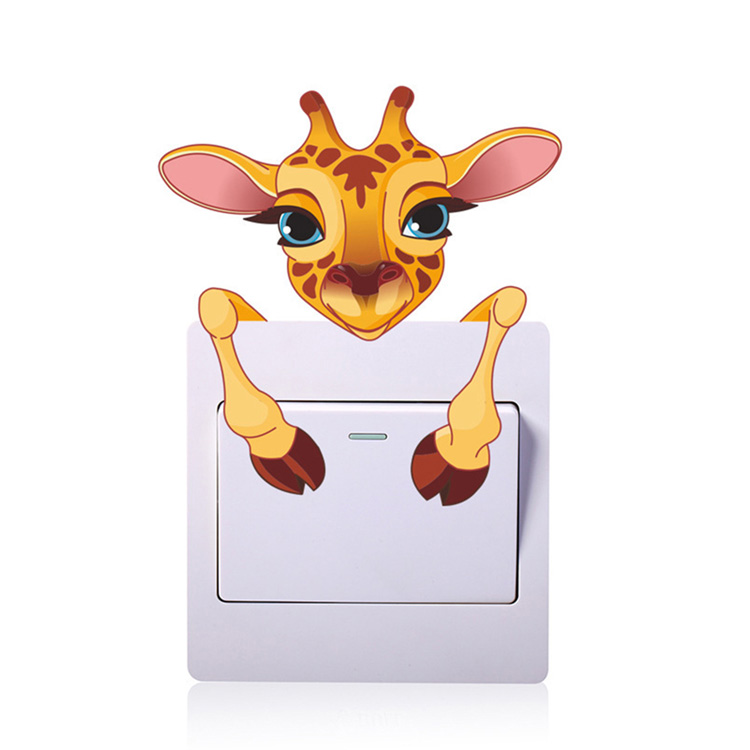 Дитячі вінілові наклейки на вимикач