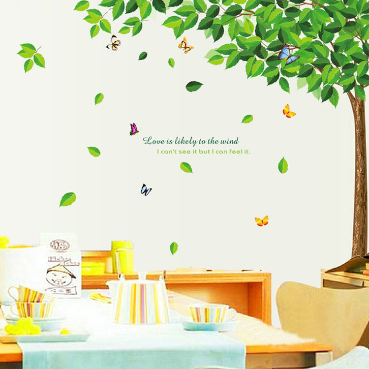 Інтер’єрна наклейка дерева на стіну