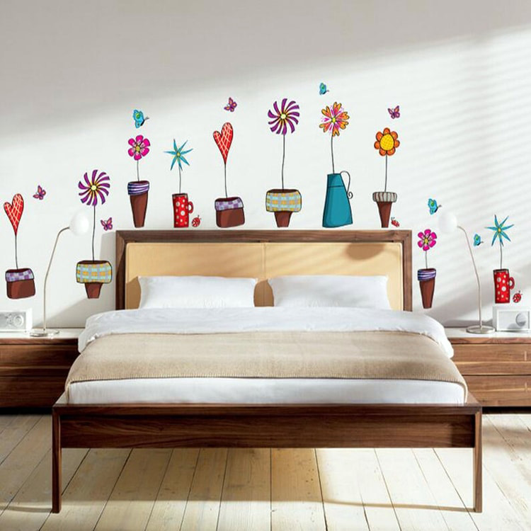 Інтер’єрні наклейки квітів