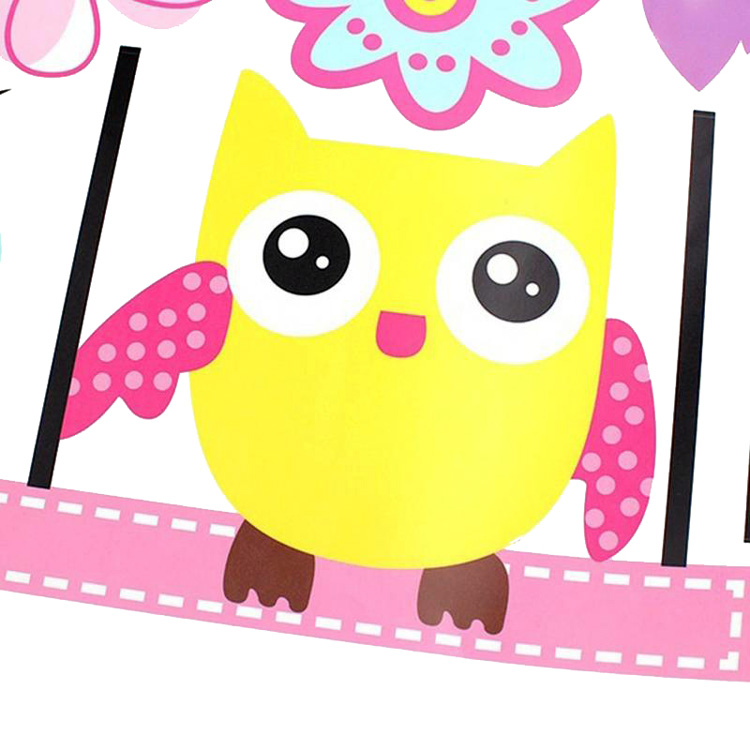 Наклейка дерева з совами на стіну