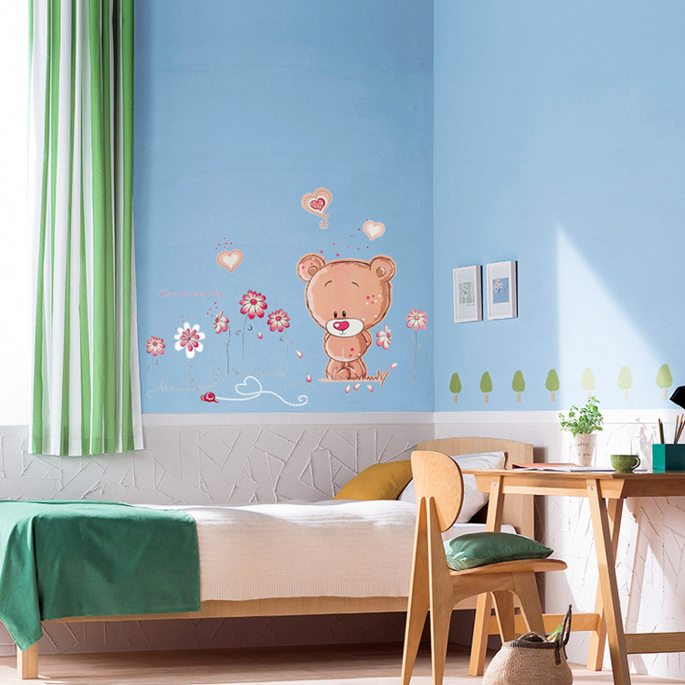 Наклейка на мебель в детский сад