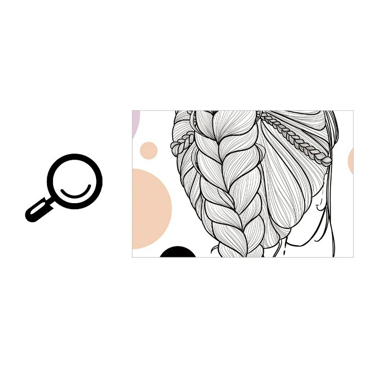 Наклейка на стіну в дитячу кімнату для дівчинки