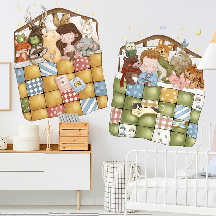 Наклейка на стіну в спальню для дітей