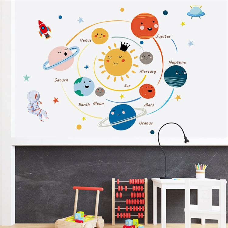 Наклейки на стены в школу