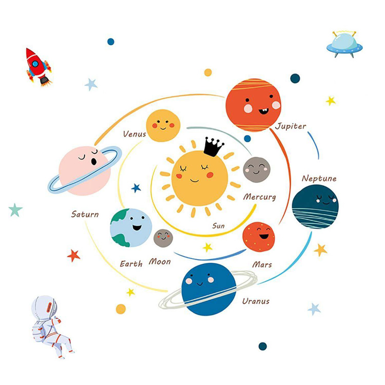 Наклейки на стены в школу