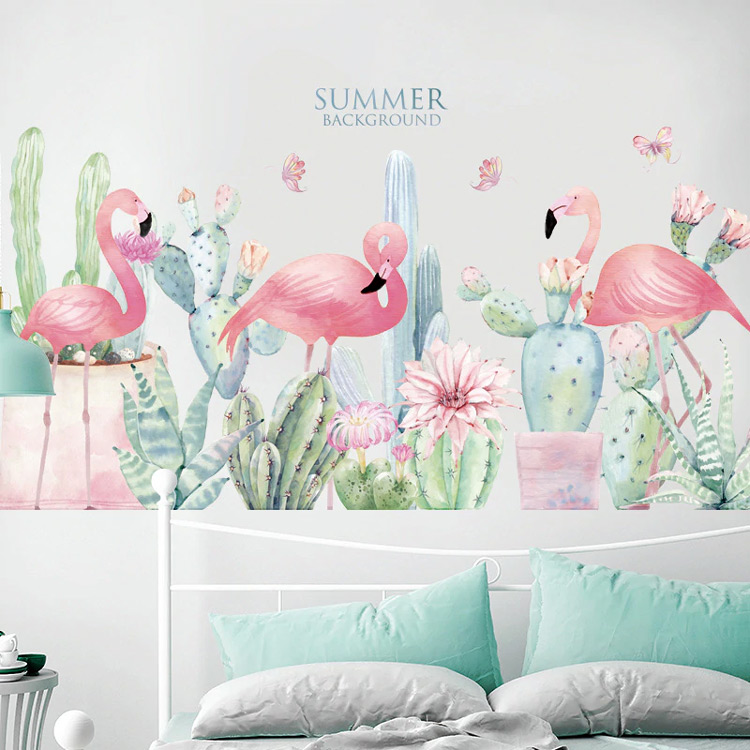 Наклейки з рослинами на стіну кухні