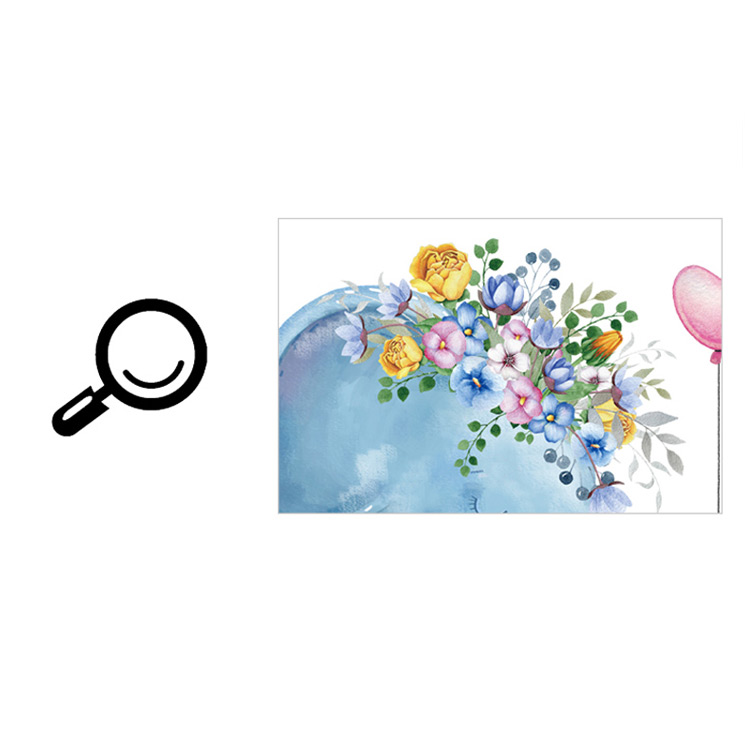 Намальовані наклейки на стіну для дітей