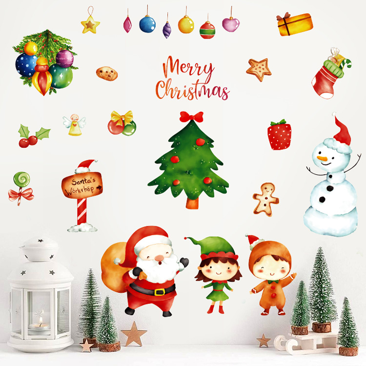 Новорічна наклейка для дітей