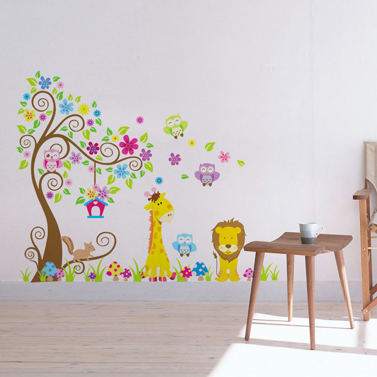 Вінілова наклейка на стену для дітей