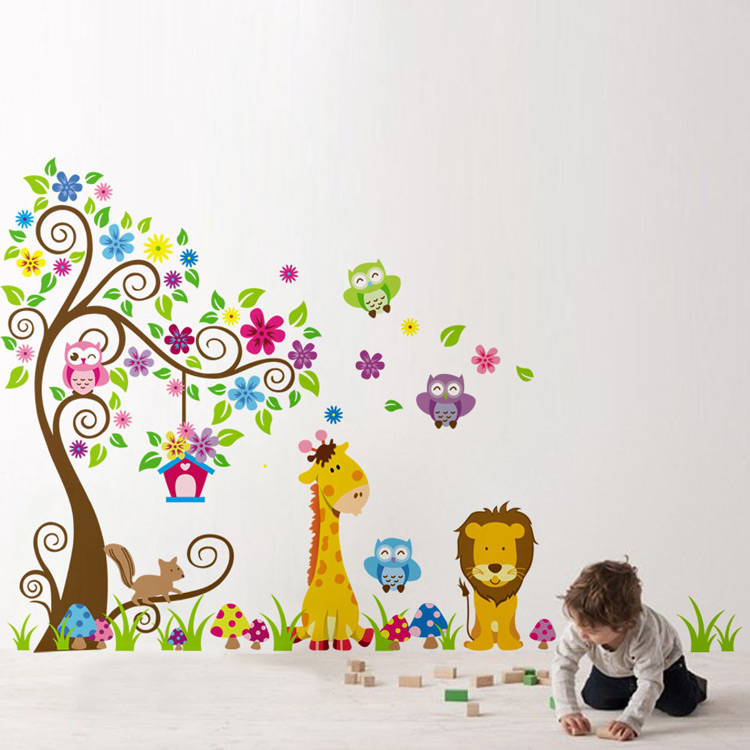 Вінілова наклейка на стену для дітей