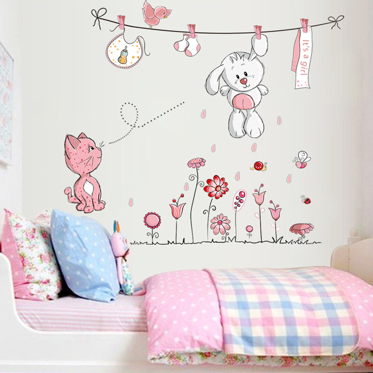 Вінілова наклейка на стіну в дитячу кімнату