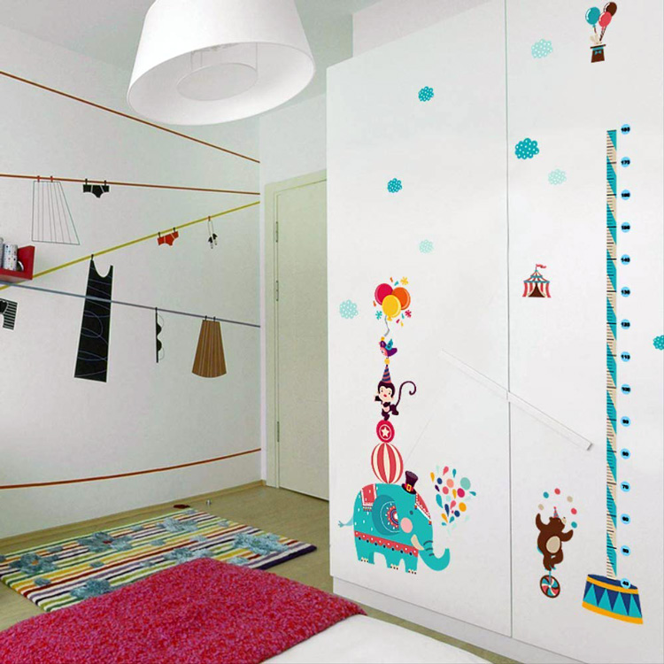 Вінілова наклейка цирк на стіну в дитячу кімнату