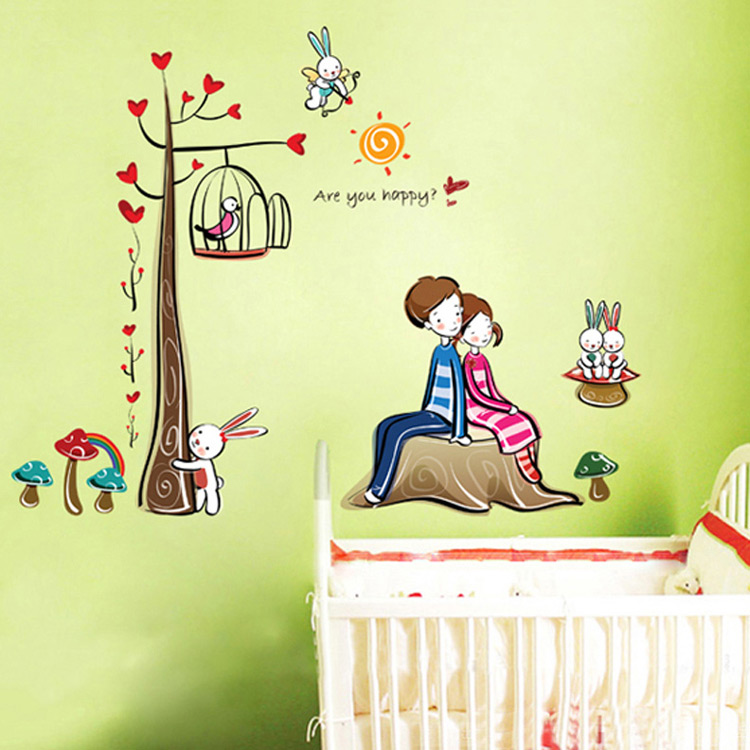 Виниловая наклейка в детскую комнату