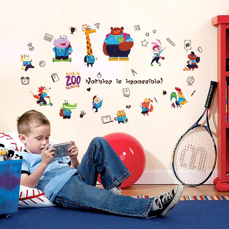 Вінілові наклейки для школи