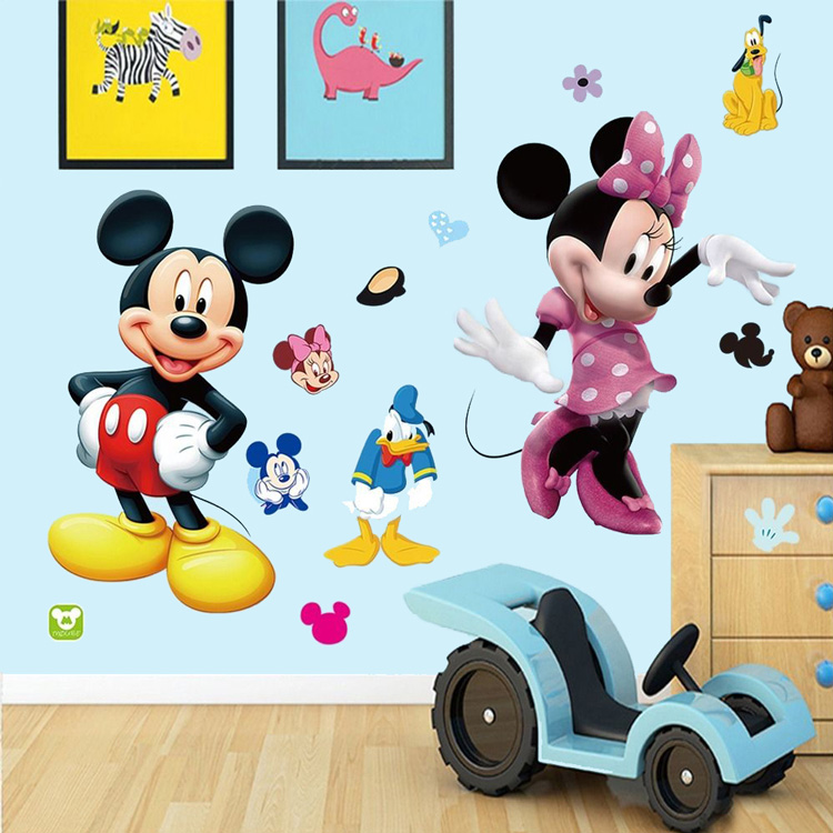Вінілові наклейки Міккі Маус в дитячу кімнату