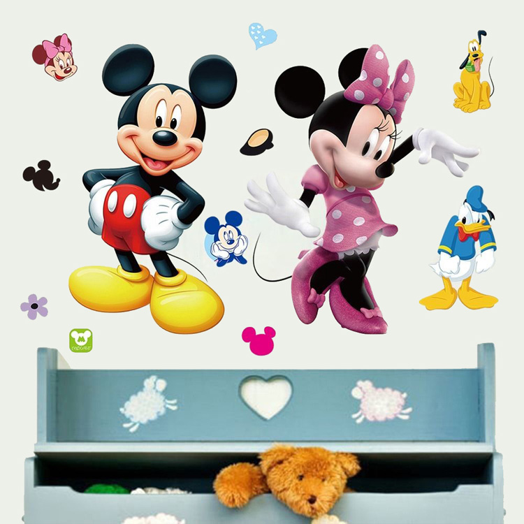 Вінілові наклейки Міккі Маус в дитячу кімнату