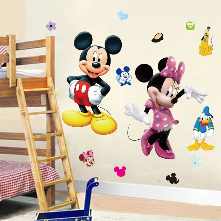 Вінілові наклейки Міккі Маус в дитячу кімнату