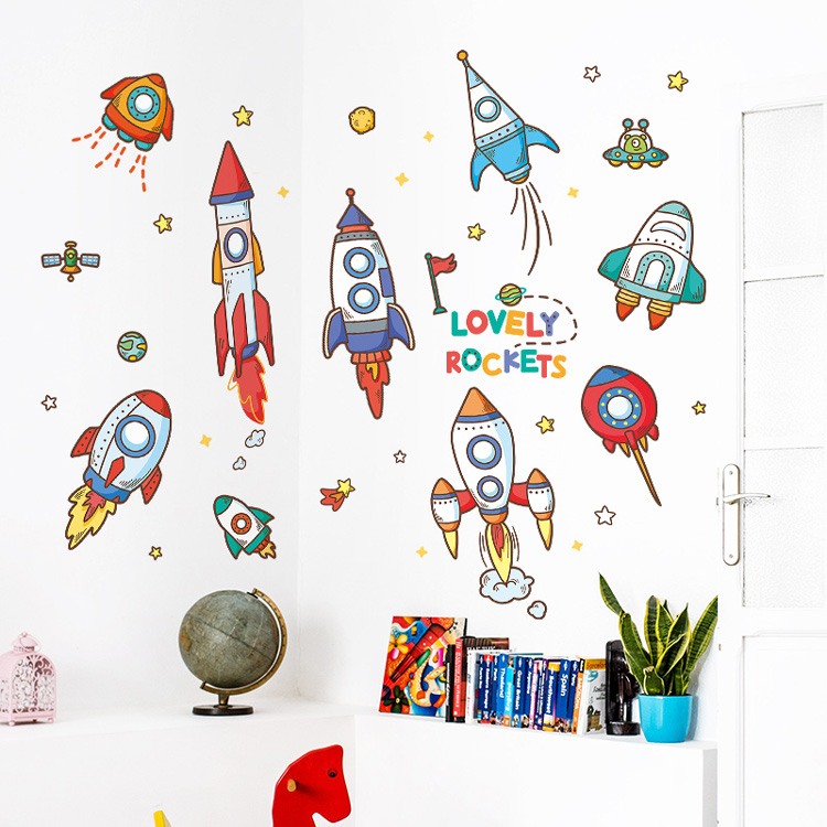 Вінілові наклейки на стіну для хлопчиків