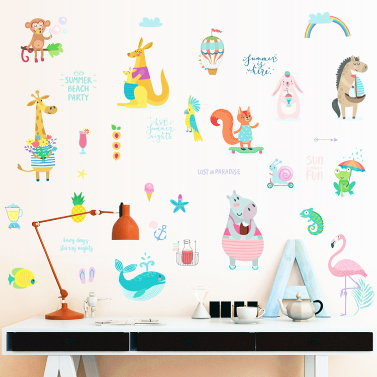 Виниловые наклейки на стену в школу