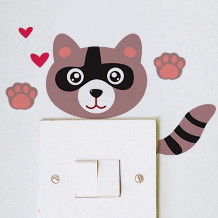 Вінілові наклейки на розетки в дитячу кімнату