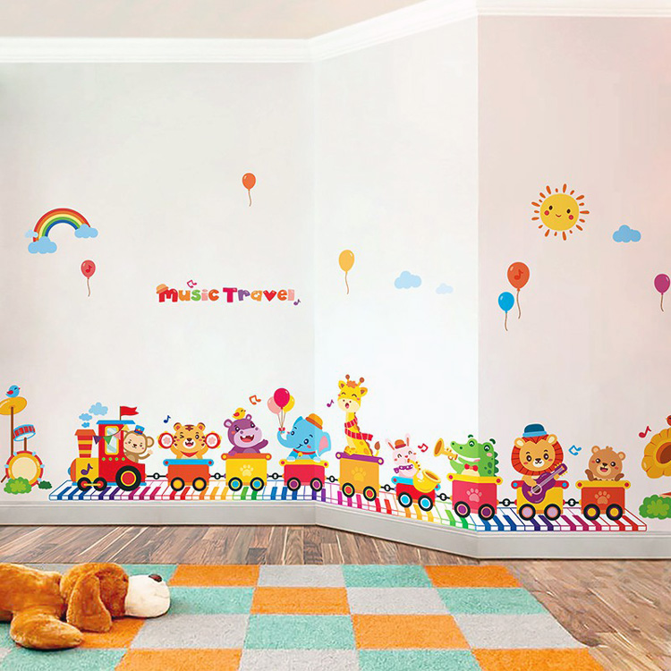 Виниловые наклейки в детский сад