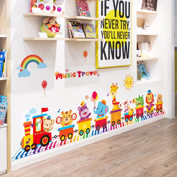 Виниловые наклейки в детский сад