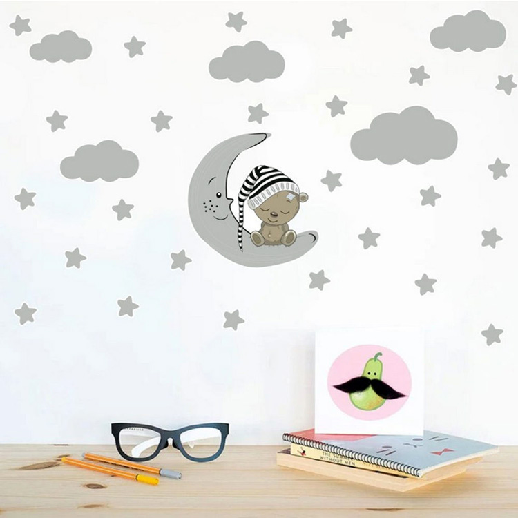 Вінілові наклейки в спальню для дітей